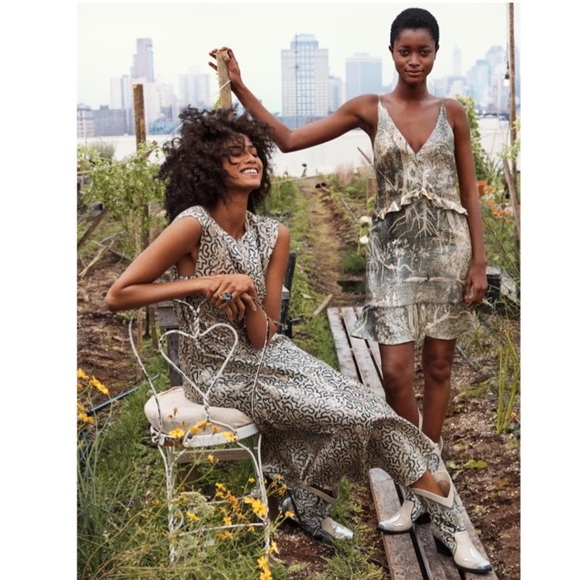 H&M Conscious Exclusive High Low dress size 8 - Picture 15 of 16